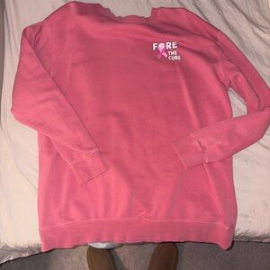 Barestool Fore the Cure Crewneck